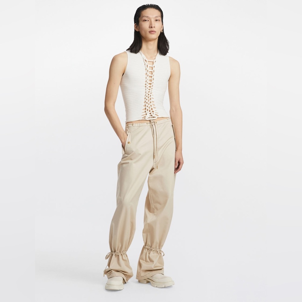 Dion Lee Eyelet Tie Parachute Pants